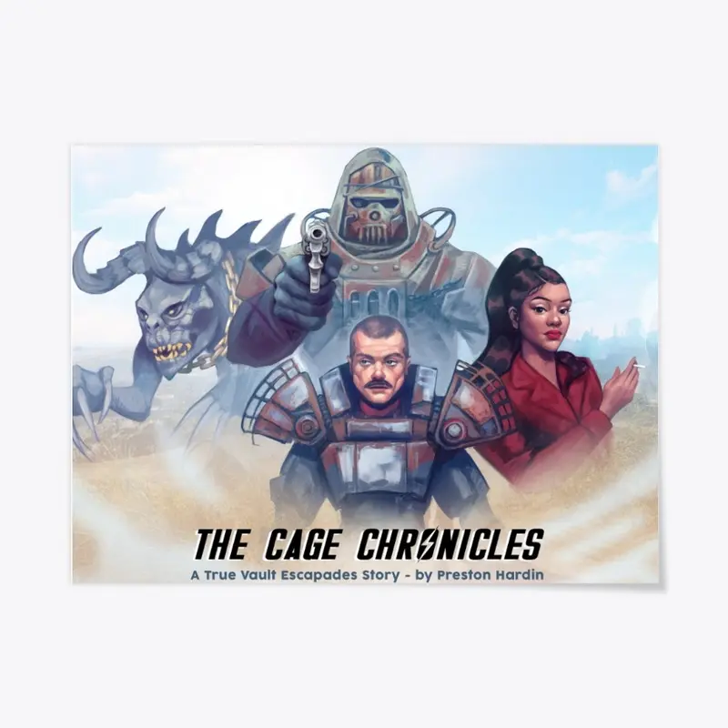 Cage Chronicles Official Artwork Poster