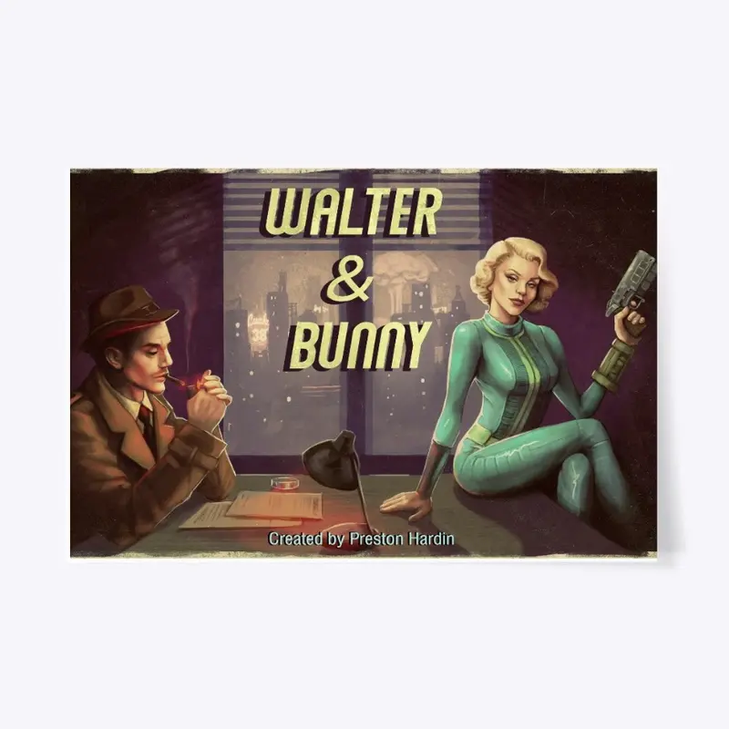 Walter & Bunny Poster